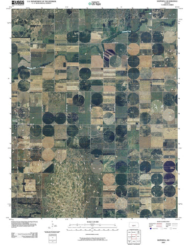 2009 Hopewell, KS - Kansas - USGS Topographic Map