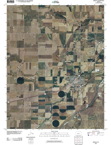 2009 Kinsley, KS - Kansas - USGS Topographic Map