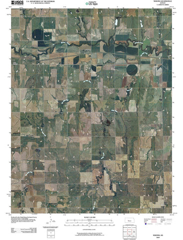 2009 Nekoma, KS - Kansas - USGS Topographic Map
