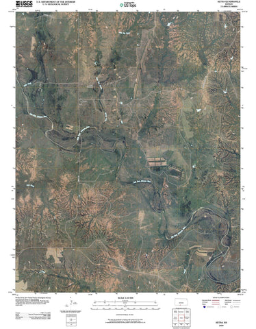 2009 Aetna, KS - Kansas - USGS Topographic Map