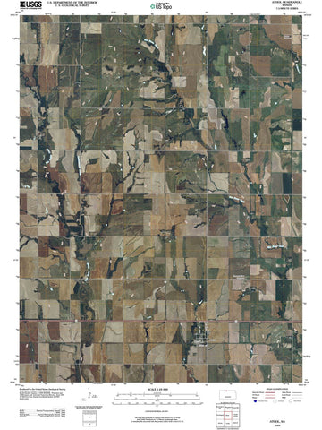 2009 Athol, KS - Kansas - USGS Topographic Map