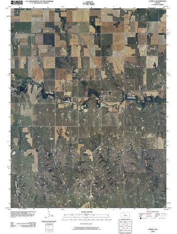 2009 Codell, KS - Kansas - USGS Topographic Map