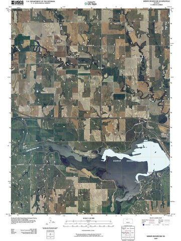 2009 Kirwin Reservoir, KS - Kansas - USGS Topographic Map