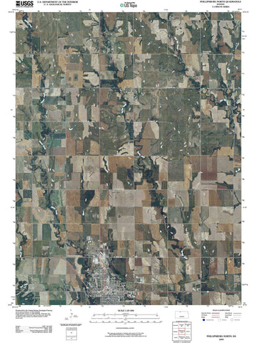 2009 Phillipsburg North, KS - Kansas - USGS Topographic Map