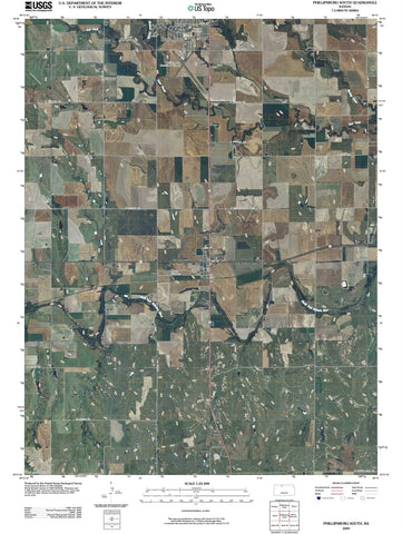 2009 Phillipsburg South, KS - Kansas - USGS Topographic Map