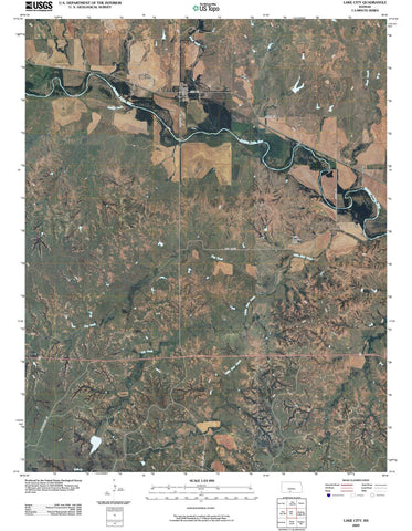 2009 Lake City, KS - Kansas - USGS Topographic Map