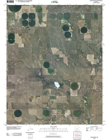2010 Lake Meade, KS - Kansas - USGS Topographic Map