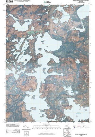 2010 Upper Saranac Lake, NY - New York - USGS Topographic Map