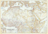 Historic Nautical Map - Northern Africa, 1954 NOAA National Geographic - Vintage Wall Art