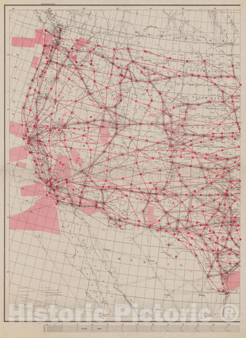 Historic Nautical Map - United States Air Navigational Requirements For 1965, 1965 AeroNOAA Chart - Vintage Wall Art
