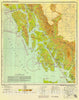 Historic Nautical Map - Ketchikan, 1942 NOAA Chart - Alaska (AK) - Vintage Wall Art