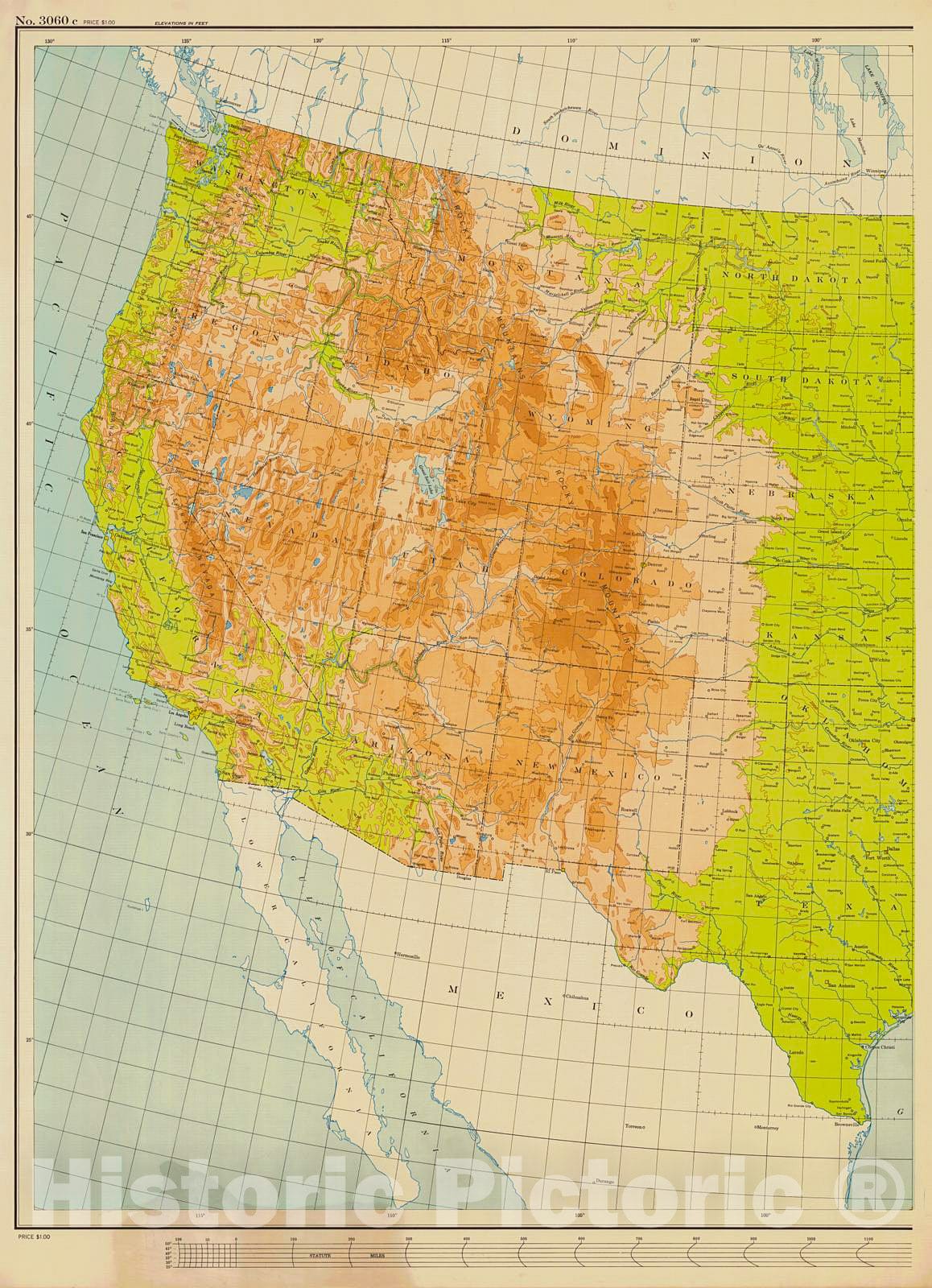 Historic Nautical Map - United States, 1956 NOAA Base Historic Nautical Map - Utah, Nevada, Texas, North Dakota (UT, NV, TX, ND) - Vintage Wall Art