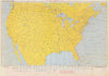 Historic Nautical Map - Isogonic Chart Of The United States, 1960 NOAA Magnetic Historic Nautical Map - California, Washington, Florida (CA, WA, FL) - Vintage Wall Art