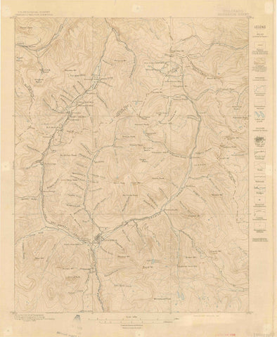 1897 Silverton, CO - Colorado - USGS Topographic Map