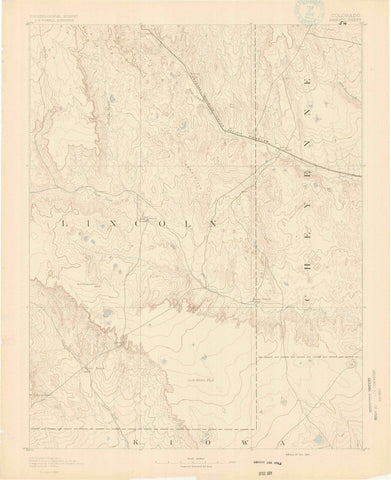 1891 Arroyo, CO - Colorado - USGS Topographic Map