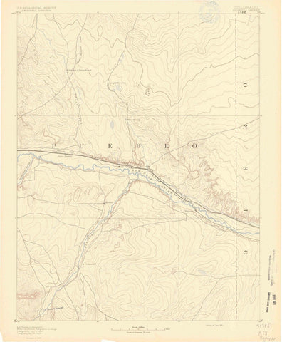 1891 Nepesta, CO - Colorado - USGS Topographic Map