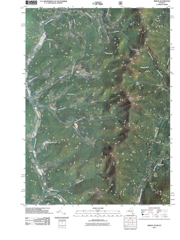2011 Berlin, NY - New York - USGS Topographic Map