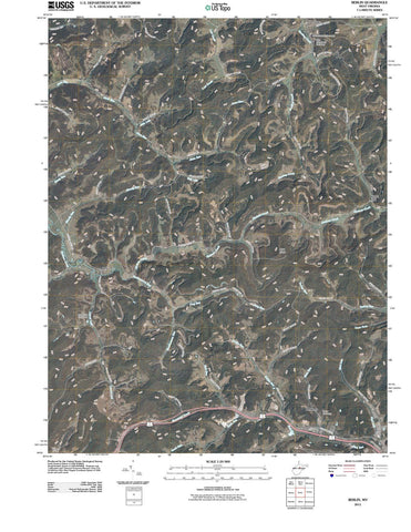 2011 Berlin, WV - West Virginia - USGS Topographic Map