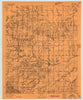 1893 Omega, OK - Oklahoma - USGS Topographic Map