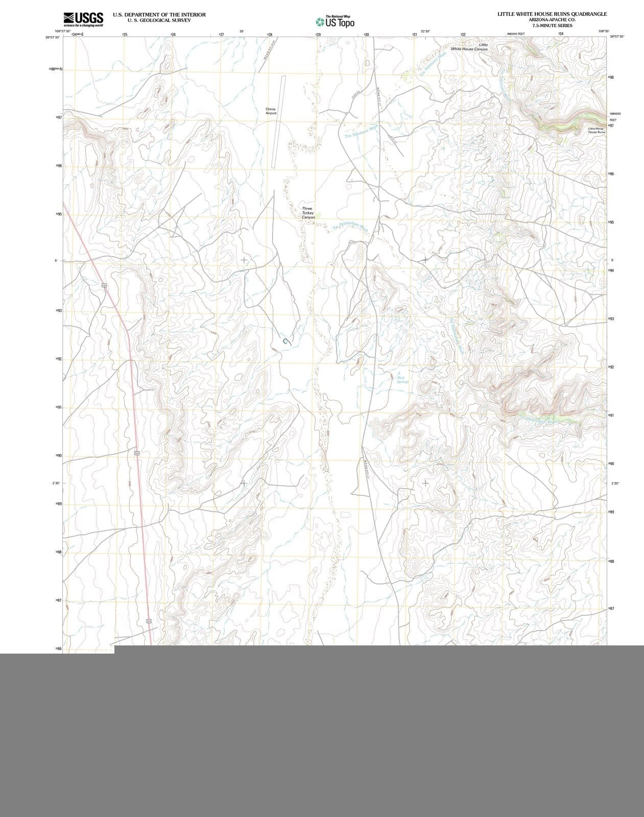 2011 Mud Spring, AZ - Arizona - USGS Topographic Map