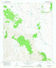 1966 Ash Creek Ranch, AZ - Arizona - USGS Topographic Map