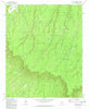 1972 Dane Canyon, AZ - Arizona - USGS Topographic Map