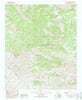 1989 Elevator Mountain, AZ - Arizona - USGS Topographic Map