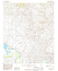 1986 Meddler Wash, AZ - Arizona - USGS Topographic Map