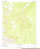 1970 Oak Springs, AZ - Arizona - USGS Topographic Map