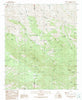1989 Rawhide Mountain, AZ - Arizona - USGS Topographic Map