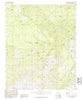 1986 Sheridan Mountain, AZ - Arizona - USGS Topographic Map