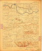1887 Magazine Mountain, AR - Arkansas - USGS Topographic Map