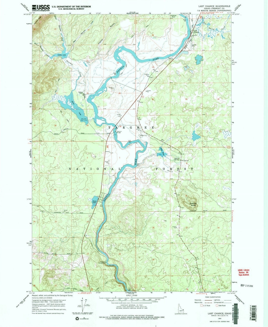 1964, ID - Idaho - USGS Topographic Map
