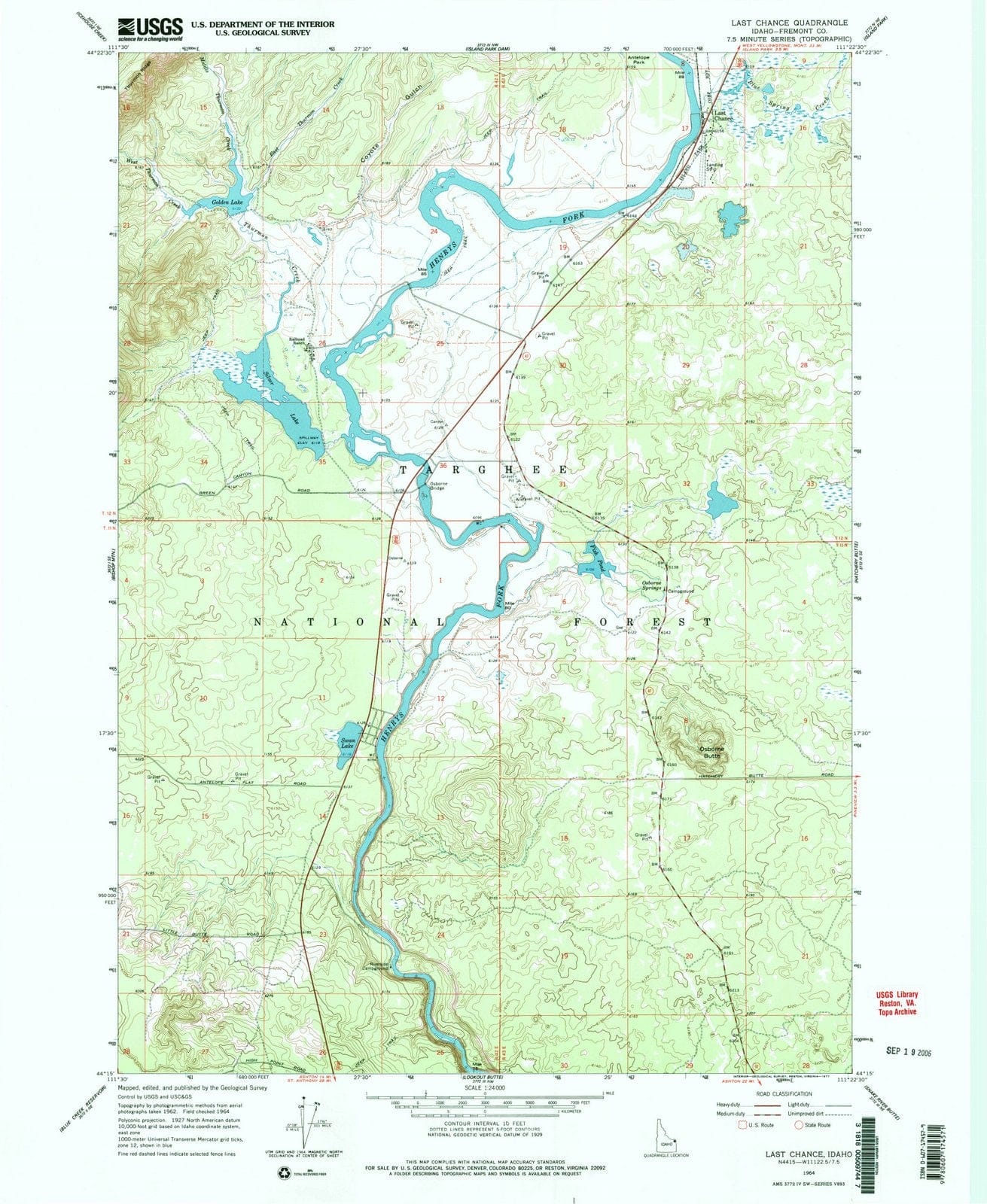 1964, ID - Idaho - USGS Topographic Map