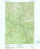 1966 Selway Falls, ID - Idaho - USGS Topographic Map
