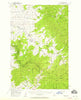 1957 Tensed, ID - Idaho - USGS Topographic Map