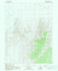 1991 Burbank Pass, UT - Utah - USGS Topographic Map