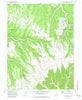 1970 Cedar Camp Canyon, UT - Utah - USGS Topographic Map