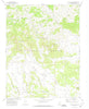 1971 Flake MTN West, UT - Utah - USGS Topographic Map