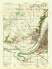 1942 Lafayette, in  - Indiana - USGS Topographic Map