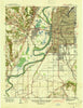 1941 Terre Haute, in  - Indiana - USGS Topographic Map