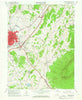 1964 Harrisonburg, VA  - Virginia - USGS Topographic Map