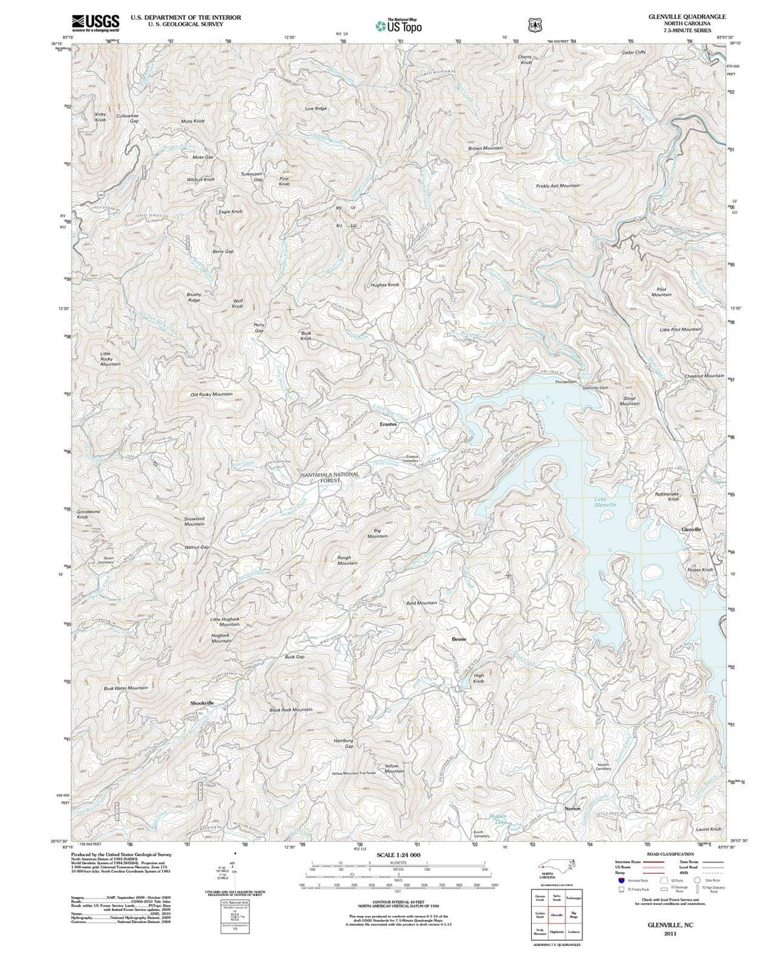 2011 Greenville, NC - North Carolina - USGS Topographic Map