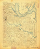 1889 Fredericksburg, VA - Virginia - USGS Topographic Map