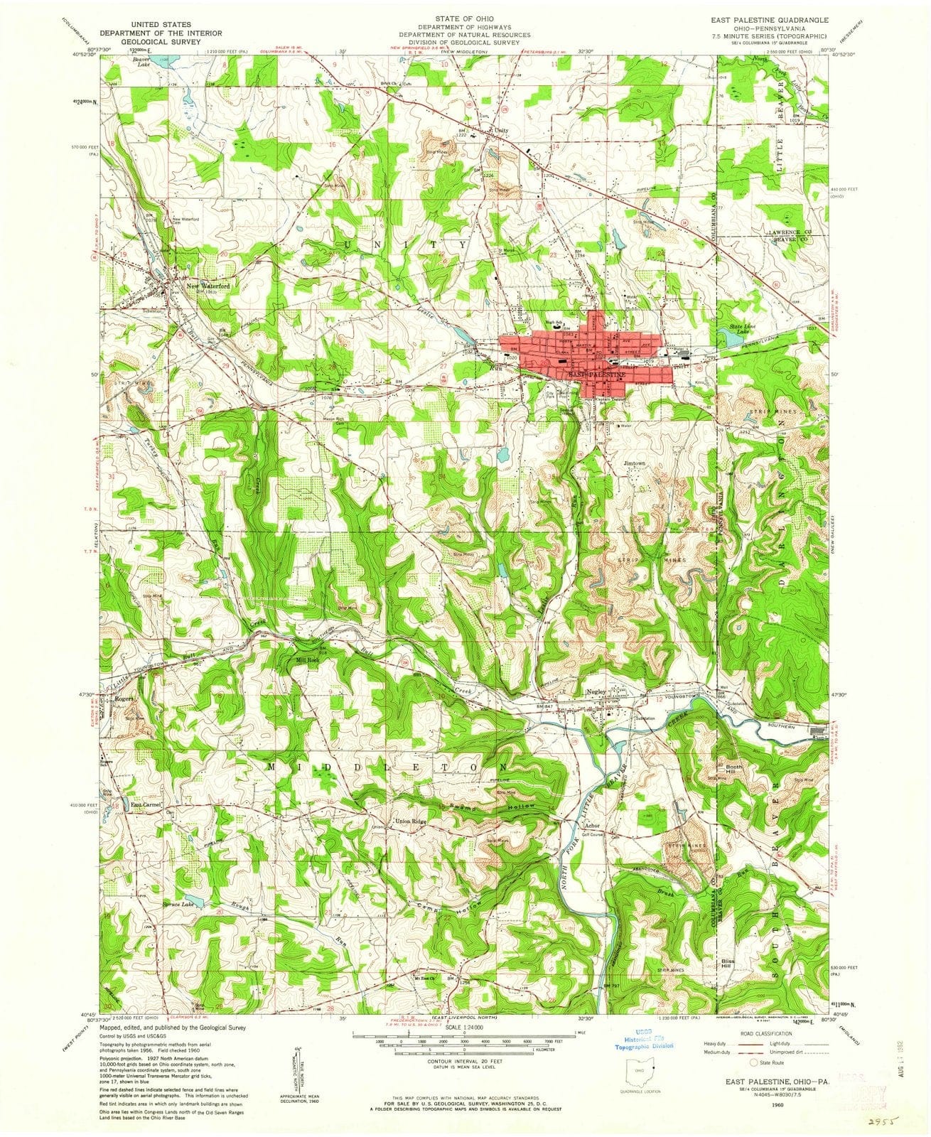 20 Mile Radius From East Palestine Ohio - 1lqcrxi