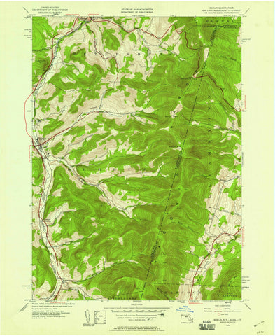 1944 Berlin, NY - New York - USGS Topographic Map