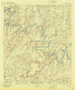 1891 Balance of Palo Pinto County, TX - Texas - USGS Topographic Map