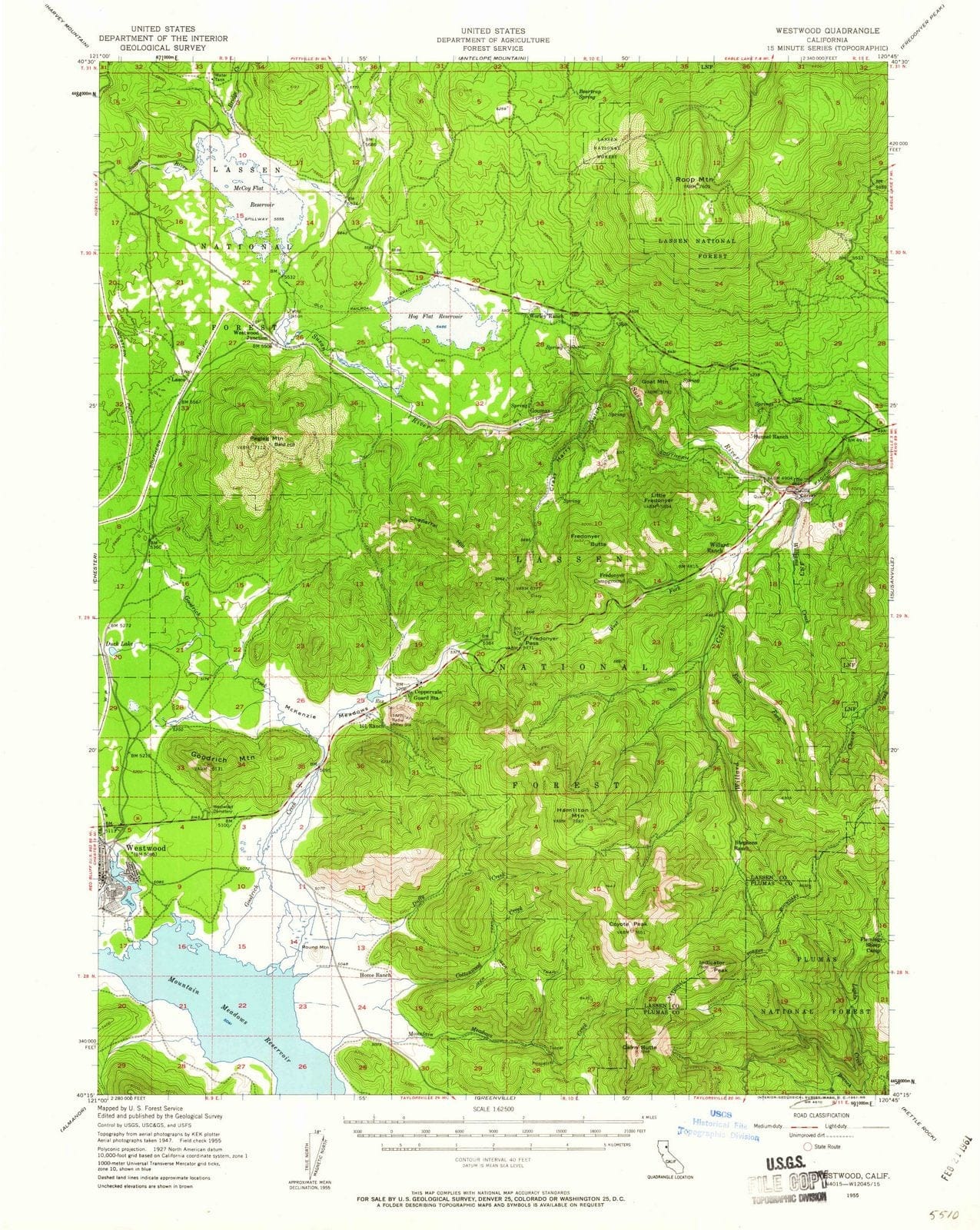 1955 Westwood, CA - California - USGS Topographic Map