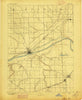 1892 Morris, IL - Illinois - USGS Topographic Map