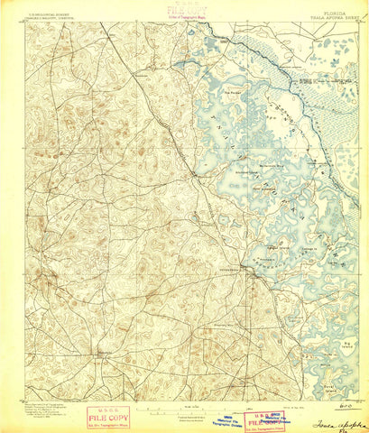 1895 Apopka, FL - Florida - USGS Topographic Map